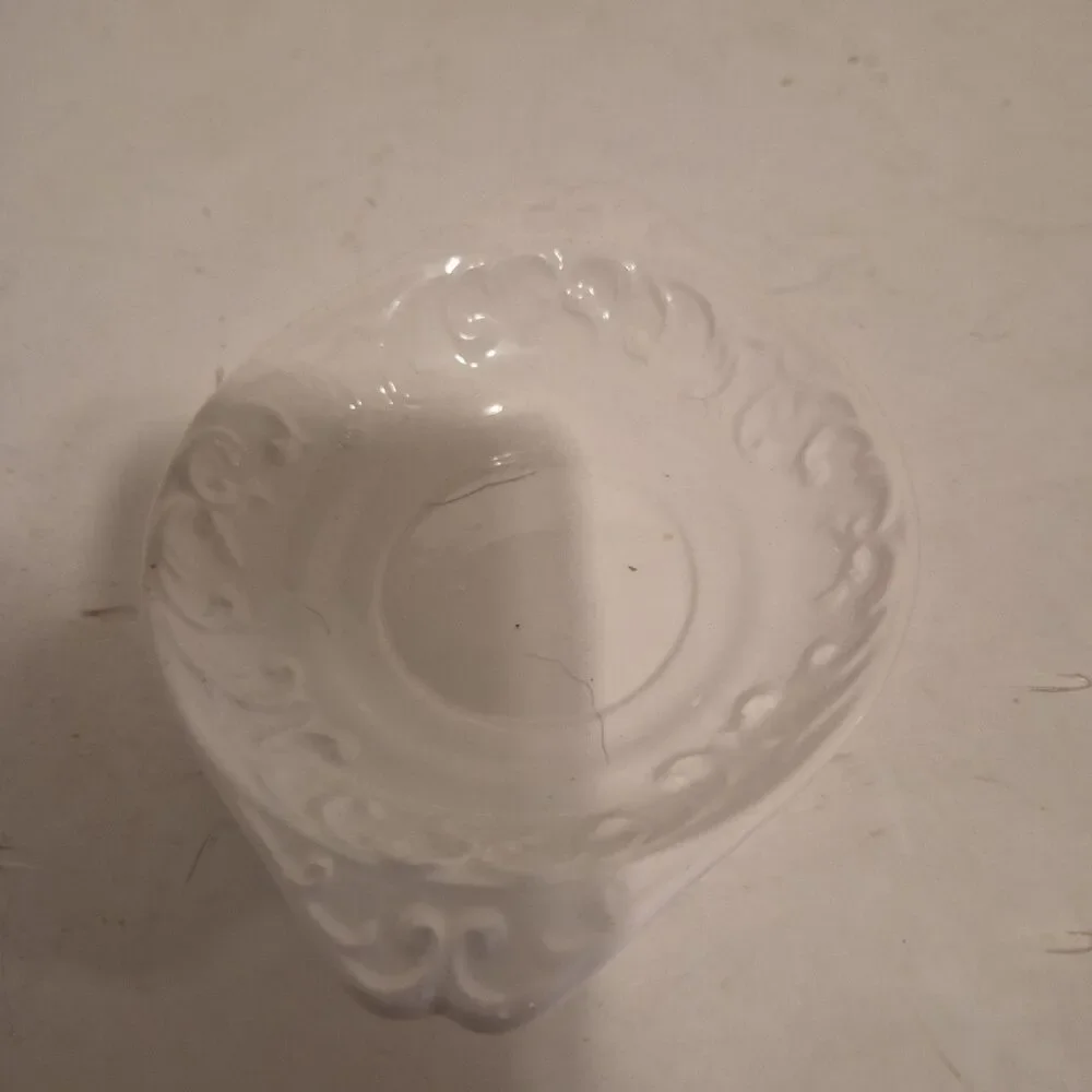 Napcoware Provincial Pitcher Basin Bowl Set C 7106 White Ornate Vintage